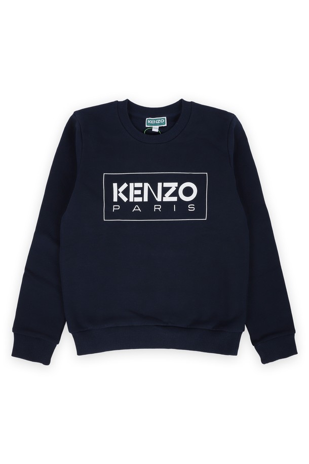 KENZO - 의류 - 겐조 키즈 레터링 로고 맨투맨(네이비) K25839 84A