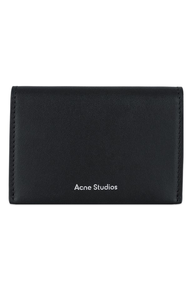 Acne Studios - 지갑 - 아크네 스튜디오 공용 로고 폴딩 카드지갑(블랙) CG0099 900