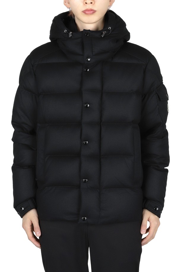 MONCLER - 다운/패딩 - 몽클레어 남성 VEZERE 울 다운 패딩 자켓(블랙) 1A00157 54272 999