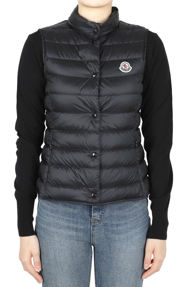 MONCLER - 베스트 - 몽클레어 리안 LIANE 경량 패딩 조끼(블랙) 1A00026 597YF 999 12,14A (성인착용가능)