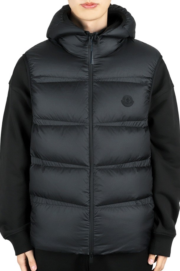 MONCLER - 베스트 - 몽클레어 남성 LAUSEN 다운 패딩 조끼(네이비) 1A00131 597Y2 778