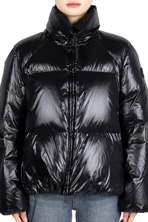 MONCLER - 패딩 - 몽클레어 여성 BRETEUIL 다운 숏패딩 자켓(블랙) 1A00136 5963V 999