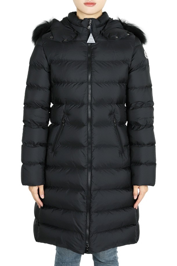 MONCLER - 패딩 - 몽클레어 ABELLE 롱 다운 패딩 자켓(블랙) 1C00018 5968E 999 12,14A (성인착용가능)