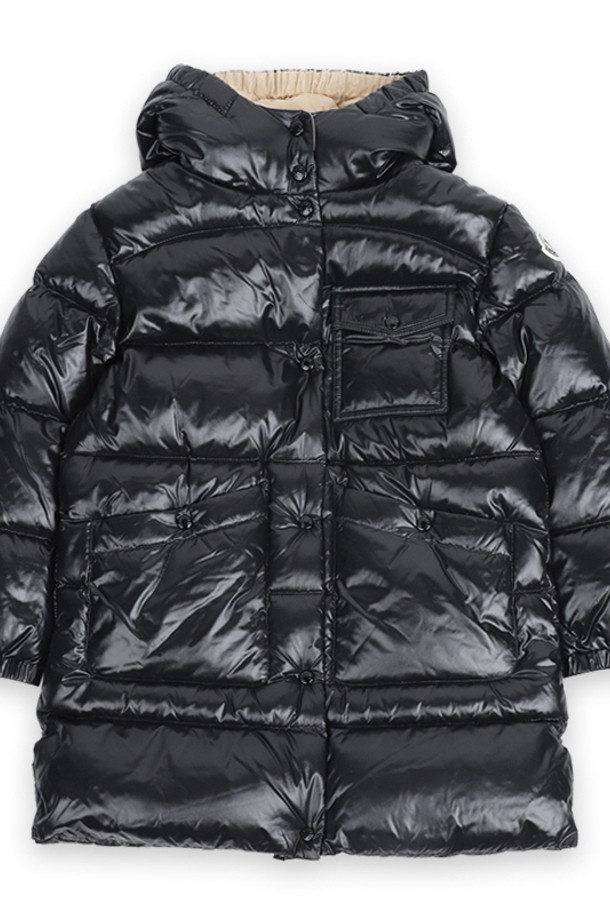 MONCLER - 키즈아우터 - 몽클레어 키즈 BECKA 다운 롱패딩 자켓(블랙) 1C00012 5963V 999 8,10A