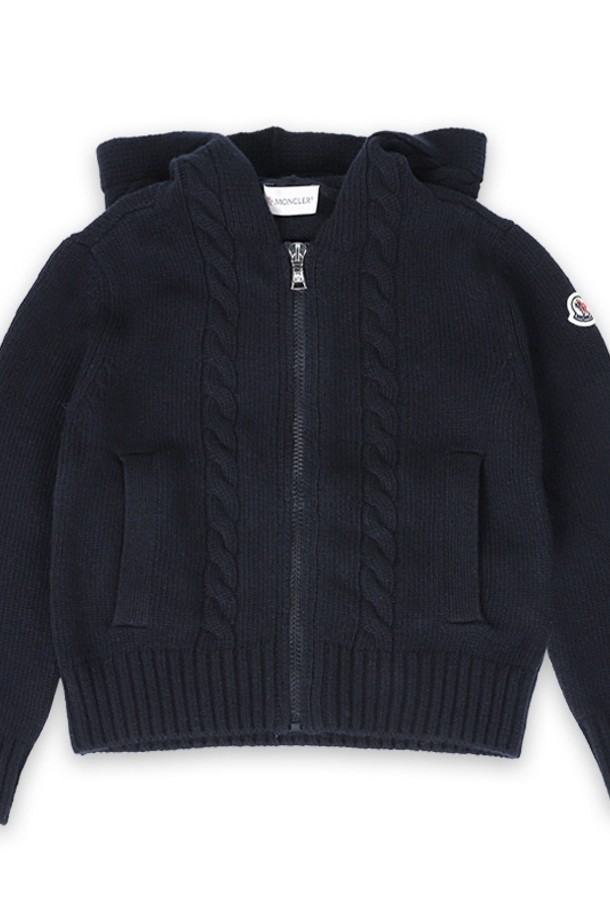 MONCLER - 자켓/점퍼 - 몽클레어 니트 가디건 집업 자켓(네이비) 9B00005 M1115 742 12,14A (성인착용가능)