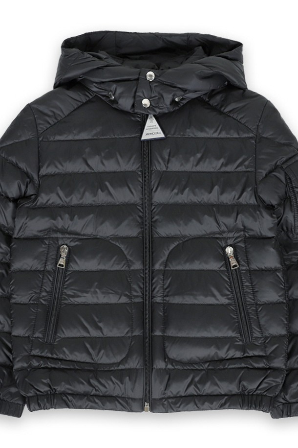 MONCLER - 키즈아우터 - 몽클레어 키즈 라우로스 LAUROS 경량 패딩 자켓(블랙) 1A00050 597YF 999 8,10A