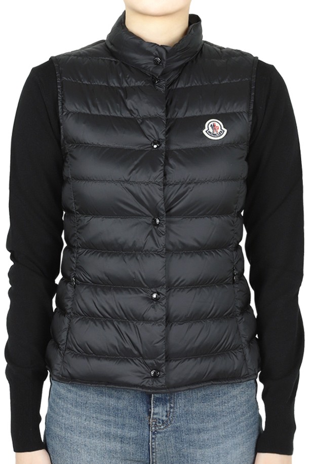 MONCLER - 베스트 - 몽클레어 리안 LIANE 경량 패딩 조끼(블랙) 1A00026 597YF 999 12,14A (성인착용가능)