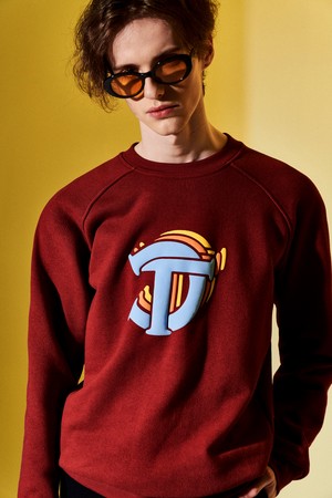 [CELLTY] 3D SYMBOL SWEATSHIRTS MENS