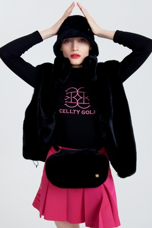 [CELLTY] SOFT FUR BUCKET HAT
