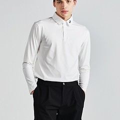 [CELLTY] ACTIVE COLLAR LONG SLEEVE-M-a