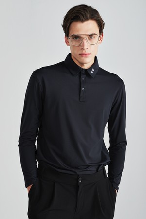 [CELLTY] ACTIVE COLLAR LONG SLEEVE-M