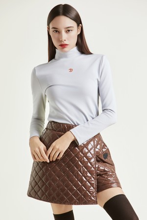 웜 베이스레이어 모크넥티셔츠(기모)