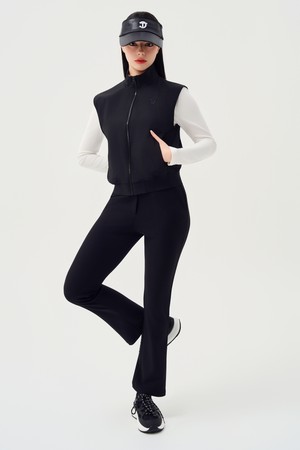 밴딩 부츠컷 팬츠_BLACK-a