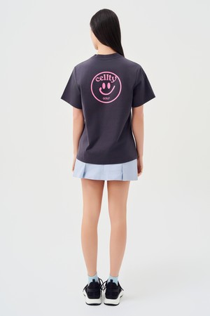 스마일 골프 로고 하프 슬리브(냉감)_NOCOLOR-a