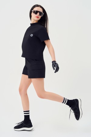 포인트 아웃포켓 쇼츠_BLACK-a