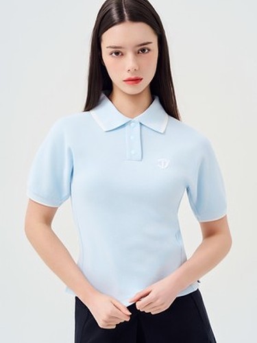 사이드라인 포인트 피케이 하프 슬리브-a
