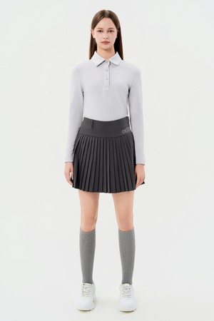 레거시 로고 카라 롱슬리브(기모)