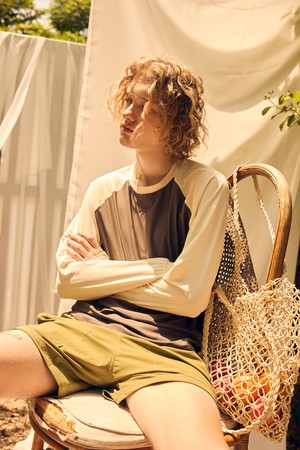 크루넥 매쉬 남성 릴렉스핏 래쉬가드 4 colors