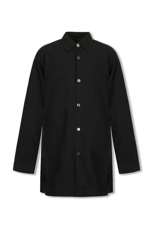 TR 옆트임 롱셔츠 블랙 RJCMBC01A