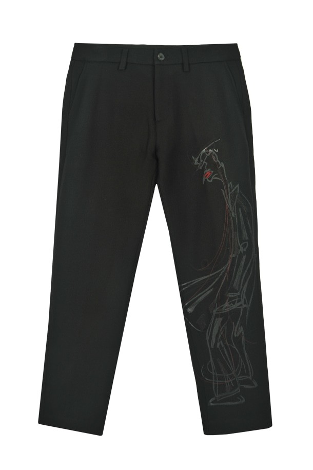 울 아트워크 프린트 팬츠 블랙 FMLPBP57A는 미니멀하고 클래식한 스타일을 추구하는 분들을 위한 바지입니다. 가을과 겨울에 어울리는 숏 기장의 레귤러핏 팬츠로, 울 소재 특유의 따뜻함과 편안한 착용감을 선사합니다. 블랙 컬러 바탕에 아트워크 프린트 디테일이 더해져 개성 있는 포인트를 줍니다. 일상생활에서 세련된 스타일을 연출하기 좋으며, 다양한 상의와 매치하여 폭넓은 스타일을 소화할 수 있습니다.
