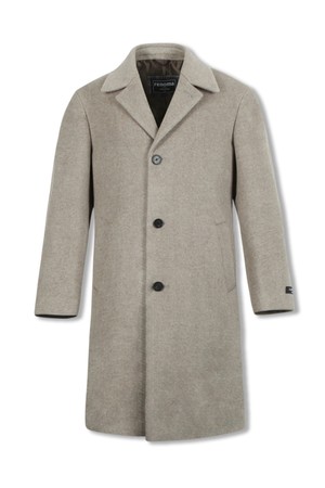 울캐시혼방 벨티드 코트 베이지 RMDMBH74A