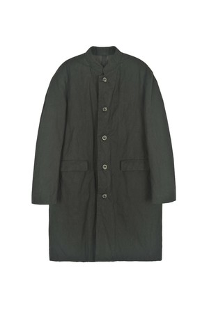 면 라이트 패디드 코트 다크그레이 FMKPBH07A