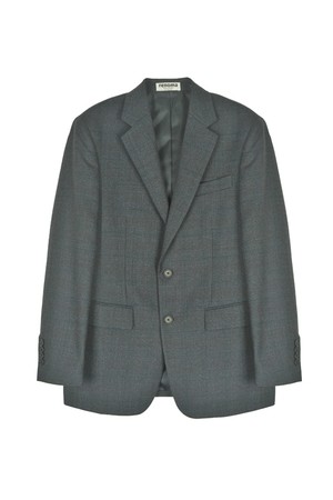 울혼방 모던 수트 자켓 네이비체크 RMKMSJ12A