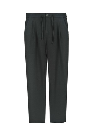 울 모던 2턱 셋업 팬츠 네이비 FMKPCP03A