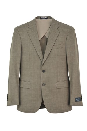 울 윈도우체크 수트자켓 브라운 RNAMSJ18A