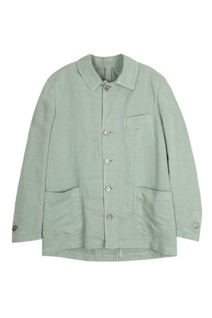 가먼트다잉 마혼방 자켓 라이트그린 POBBBJ94A