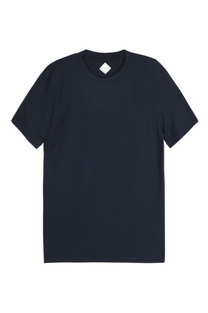 레이온 냉감 반팔 티셔츠 네이비 POBBTT53A