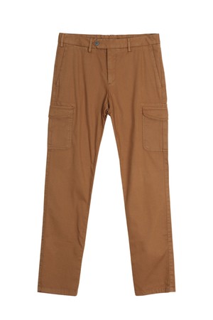 면 카고 팬츠 카멜 PNBCBP88A
