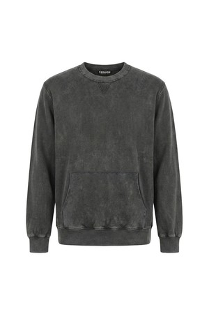 빈티지 워싱포켓맨투맨 블루 ROAMKT08A