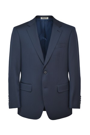 울 에센셜 솔리드 수트자켓 네이비 ROIMSJ01A