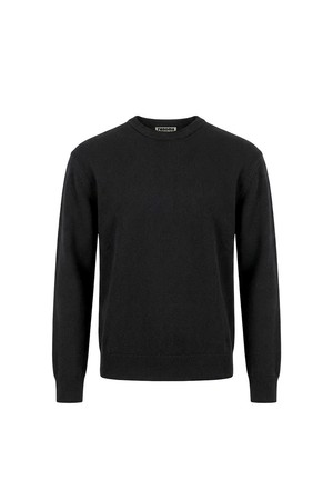 베이직 라운드 니트 블랙 ROGMKT31A