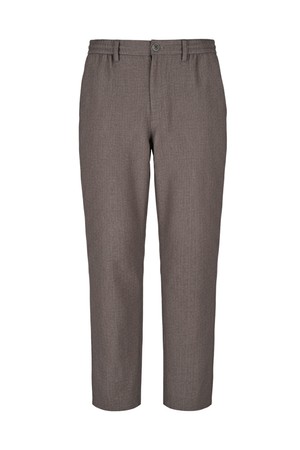 세미배기 밴딩 스트라이프팬츠 브라운 ROJMBP60A