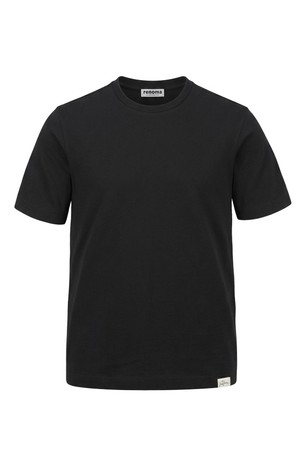 올데이 라운드 반팔티셔츠 블랙 ROJPTT54A