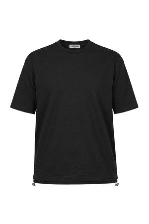 면 엑티브스트링 멀티핏반팔 블랙 ROJMTT59A