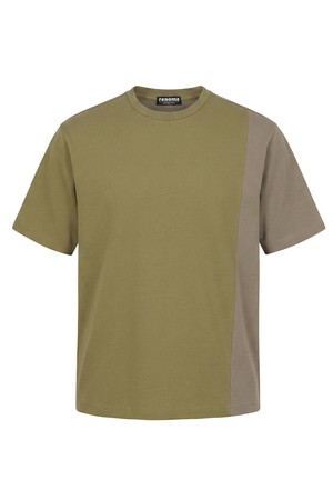 데일리 라운드넥티셔츠 라이트카키 ROBMTT69A
