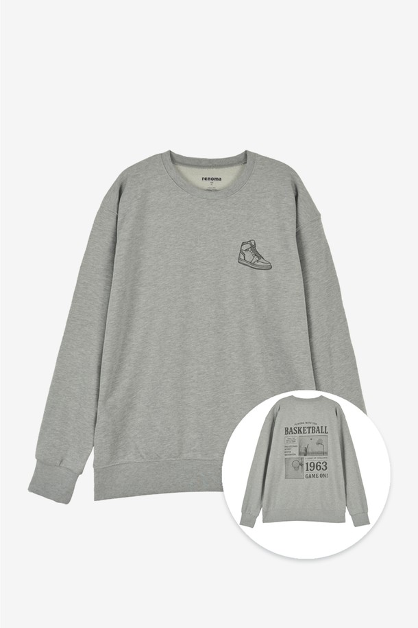 베스킷볼 맨투맨 멜란지그레이 RROMTT02A는 편안한 착용감과 스포티한 감각을 동시에 선사하는 남녀 공용 맨투맨입니다. 가을, 겨울 계절에 적합하며, 부드러운 촉감의 면, 폴리에스테르 혼방 소재로 제작되어 따뜻함을 유지해 줍니다. 멜란지그레이 컬러에 농구 레거시 컬렉션의 도시 이름 텍스트 디자인과 GAME ON! 디자인 요소, INSPIRES EVERYDAY LIFE 텍스트 프린팅이 돋보입니다. 레귤러핏 라운드넥 디자인으로, 캐주얼, 스포티, 미니멀 스타일을 즐기는 분들께 가을 나들이룩, 겨울 데일리룩으로 추천합니다. 두꺼운 두께감과 긴 소매 기장으로 보온성을 높였습니다.
