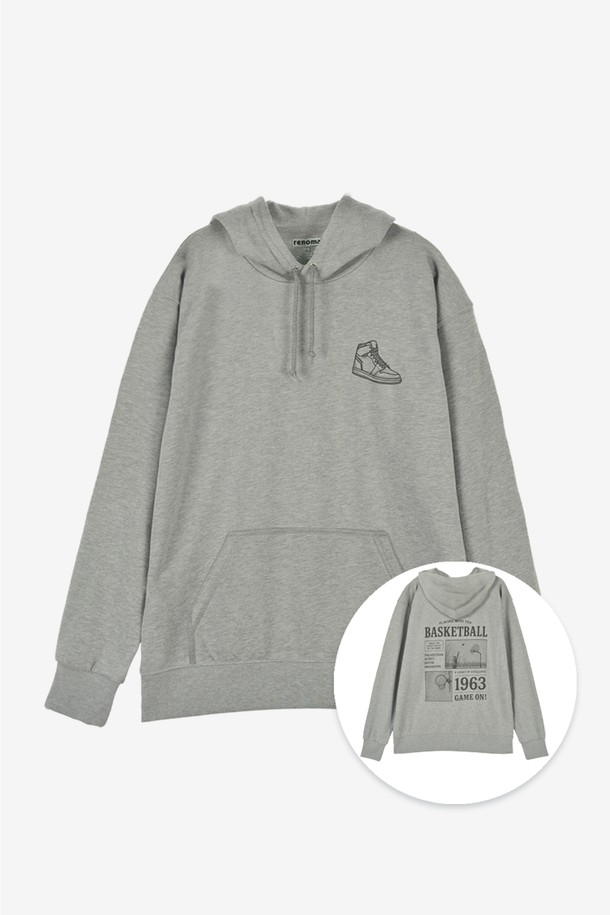 베스킷볼 후드티 멜란지그레이 RROMTT08A는 일상, 스포츠, 캠핑룩에 모두 잘 어울리는 공용 후드티입니다. 부드러운 면 소재로 제작되어 편안한 착용감을 선사하며, 봄, 가을, 겨울 모두 활용 가능합니다. 오버핏 디자인에 캥거루 포켓이 있어 실용성을 더했으며, 스포티하고 캐주얼한 스타일을 연출하기 좋습니다. 멜란지 그레이 컬러와 로고 패턴이 돋보이는 두꺼운 긴소매 크롭 후드티입니다.
