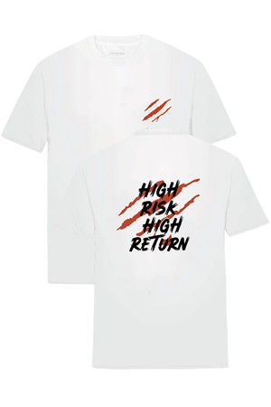 하이리스크 하이리턴 티셔츠 화이트 RSNMTT69A
