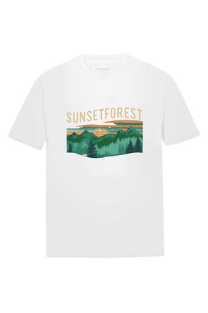 선셋 포레스트 티셔츠 화이트 RSNMTT57A