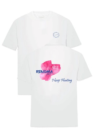 빈티지레터링 티셔츠 화이트 RSNMTT51A