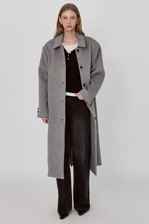 Classic Wool Single Coat - Gray