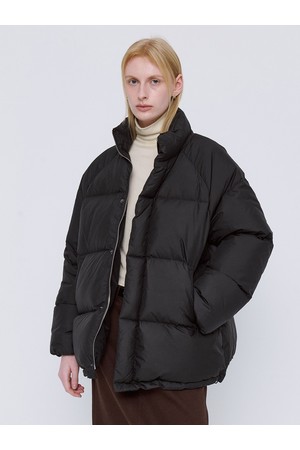 Basic Duck Down Half Padding - Black