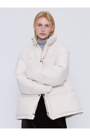 Basic Duck Down Half Padding - Cream