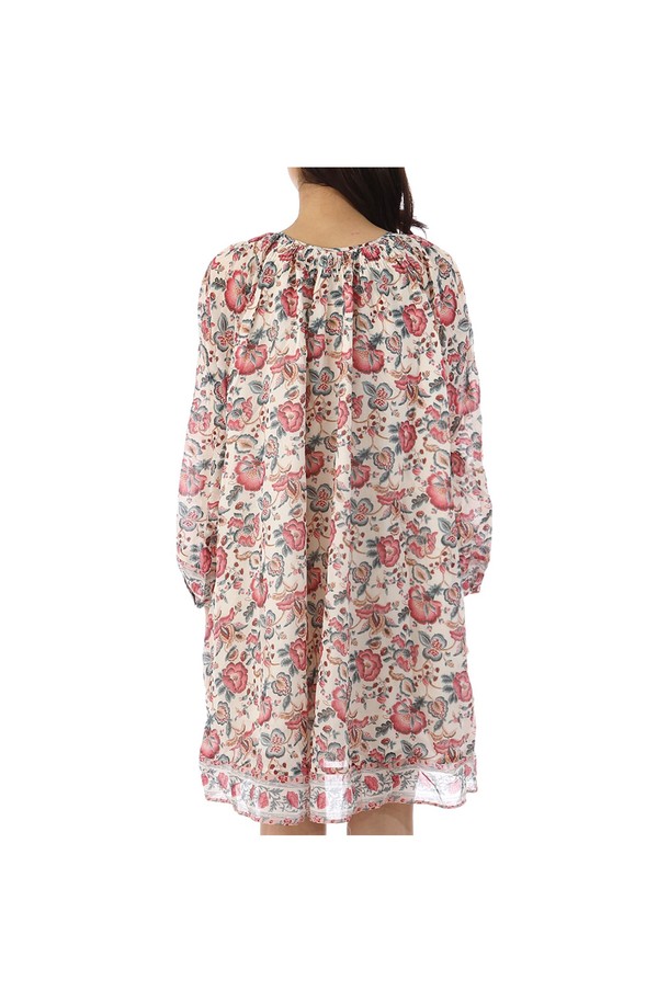 Louise Misha - 원피스 - 루이스미샤 JANICE 원피스 WRTS23S0175 CREAMINDIANFLOWERS