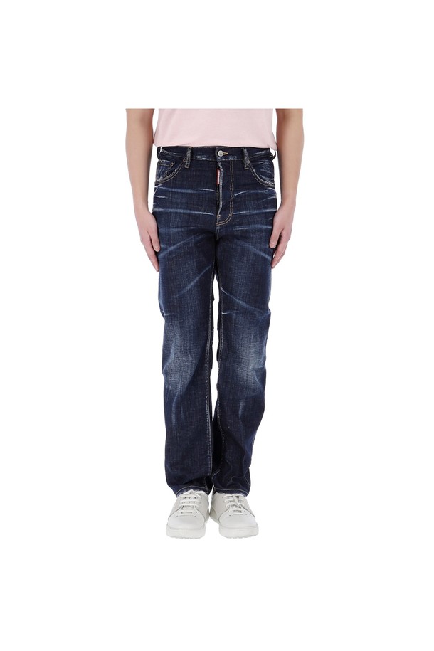 Dsquared2 - 데님 - 디스퀘어드 데님 스트레이트 팬츠 S74LB1422 470