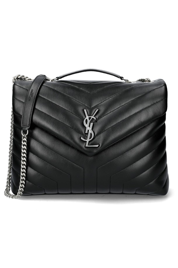 SAINT LAURENT - 숄더백 - 생로랑 LOULOU 로로 미디움 퀄팅 숄더백 574946 DV726 1000